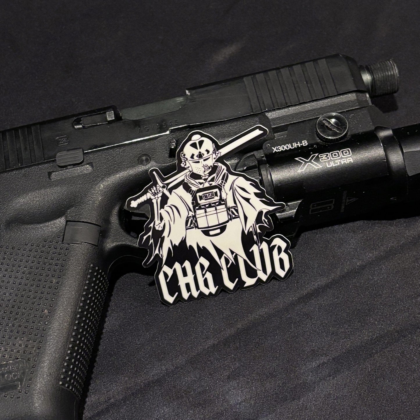 STICKER SKULL KNIGHT