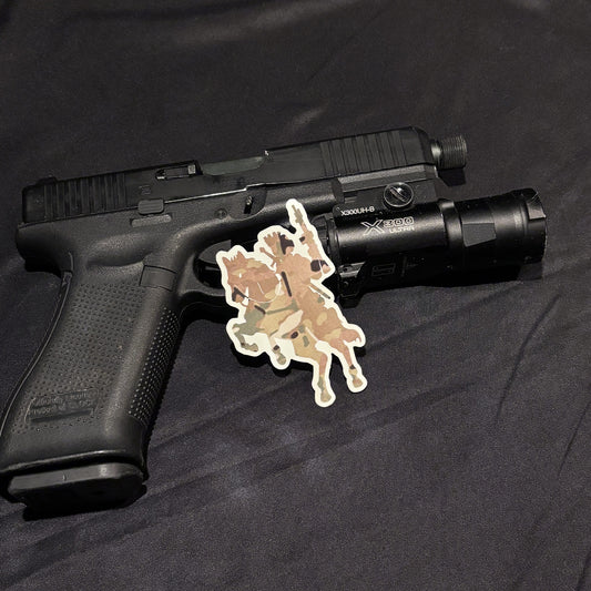 STICKER LOGO CHIVALRY HEXA GUARD MULTICAM