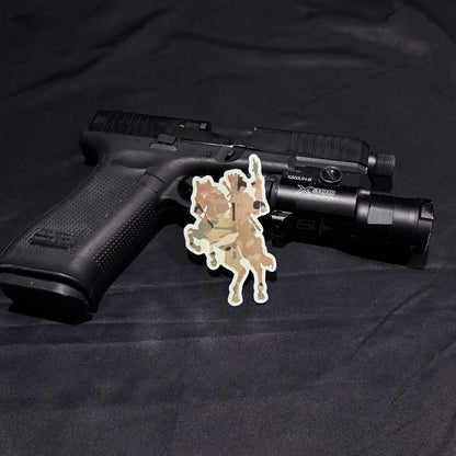 STICKER LOGO CHIVALRY HEXA GUARD MULTICAM