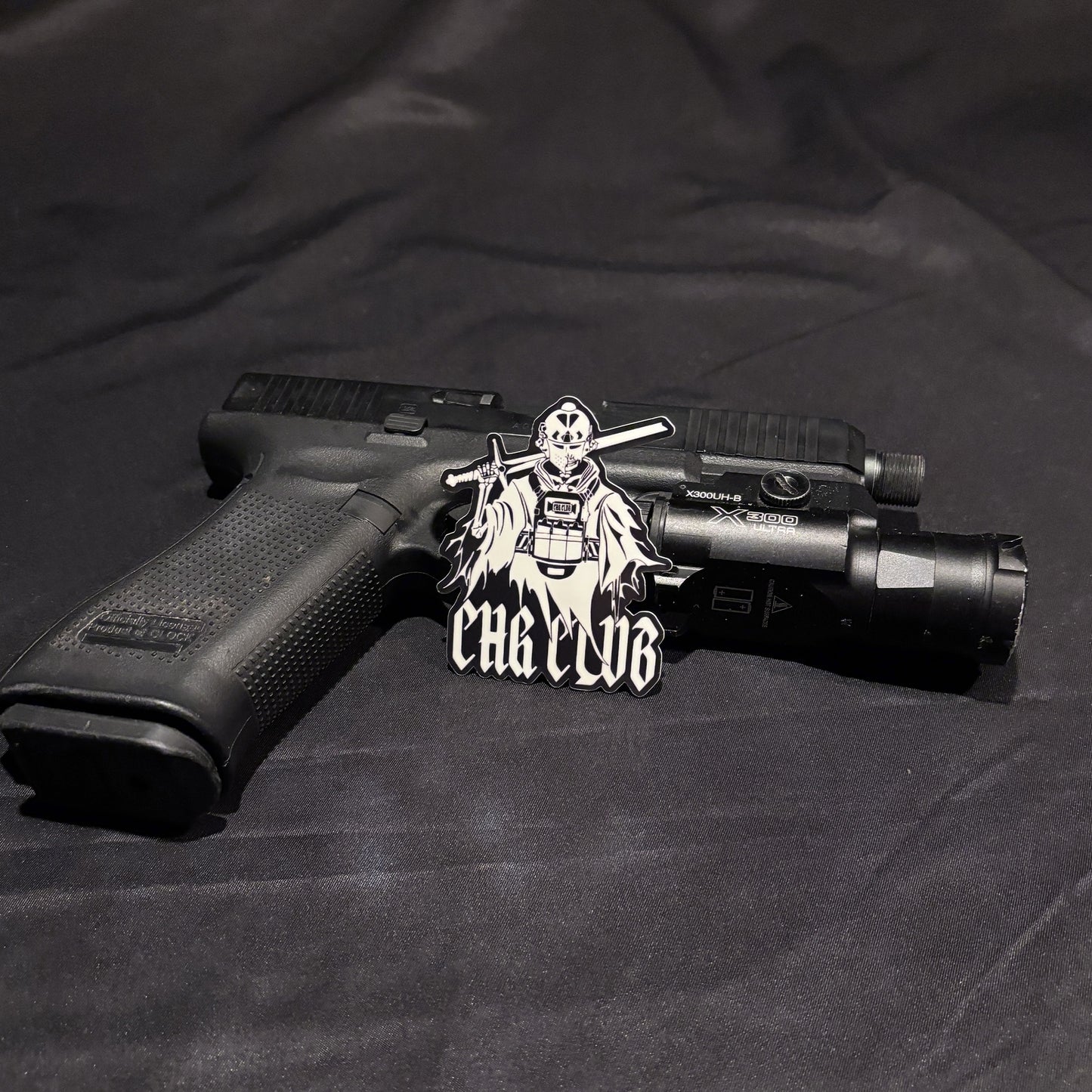 STICKER SKULL KNIGHT