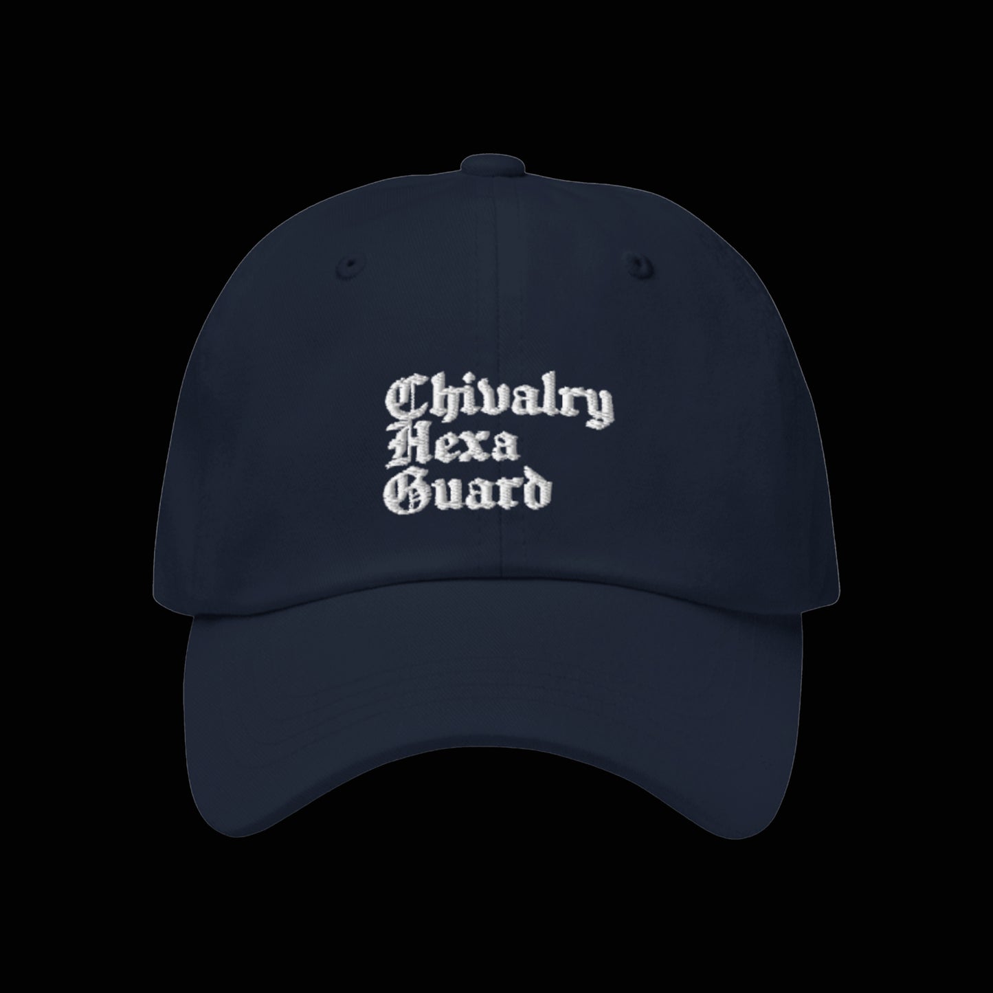 CASQUETTE BLUE NAVY CHIVALRY HEXA GUARD