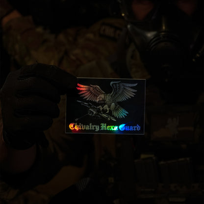 STICKER DRONE HUNTER – HOLOGRAPHIC EDITION