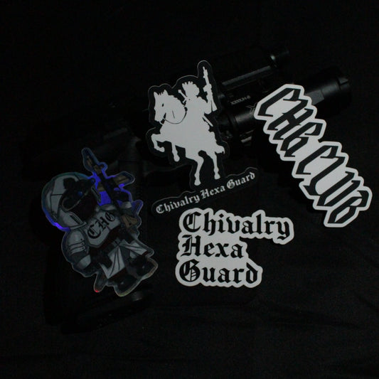 PACK STICKERS CHIVALRY HEXA GUARD