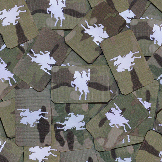 PATCH WHITE REFLECTIVE CHIVALRY HEXA GUARD