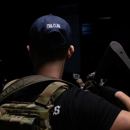 CASQUETTE BLUE NAVY CHIVALRY HEXA GUARD