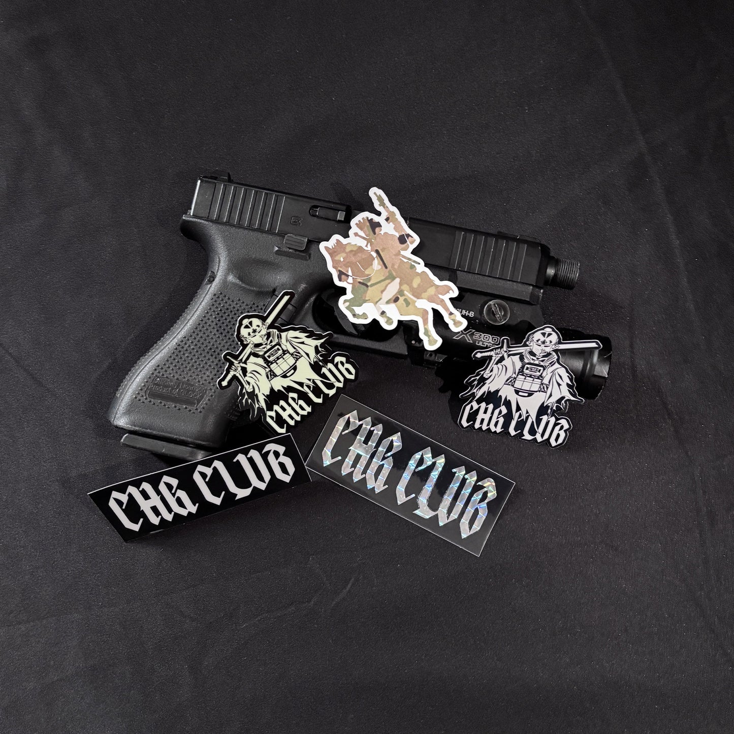 PACK STICKERS CHIVALRY HEXA GUARD N°2